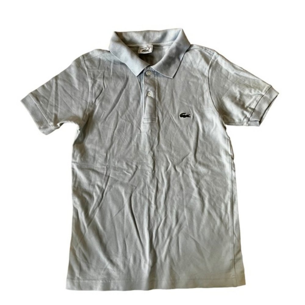 Blue Lacoste Short Sleeve Polo Size Small